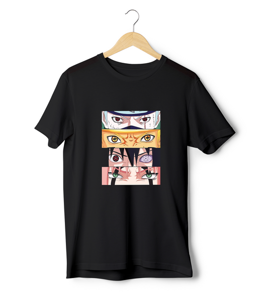 Eyes Of Naruto Unisex Anime T-Shirt