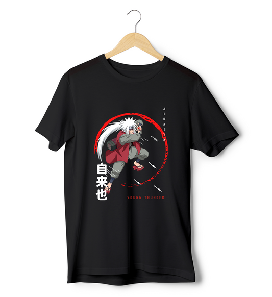 Jiraiya Young Thunder Unisex Anime T-Shirt