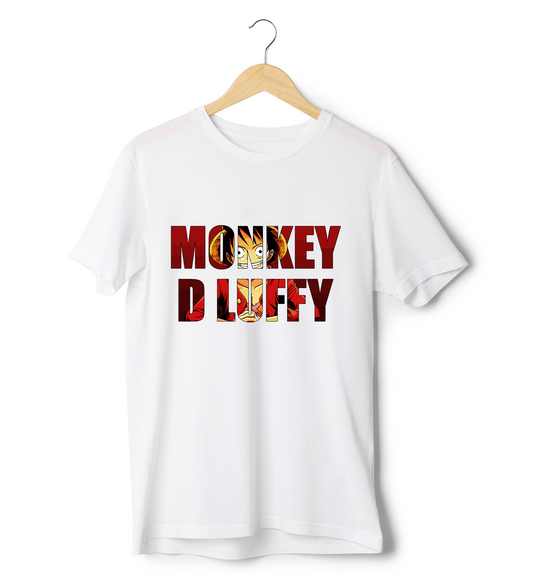 Monkey D Luffy Name Unisex Anime T-Shirt