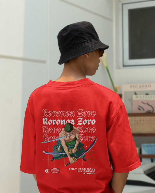 Roronoa Zoro Ultimate Anime Oversized T-Shirt