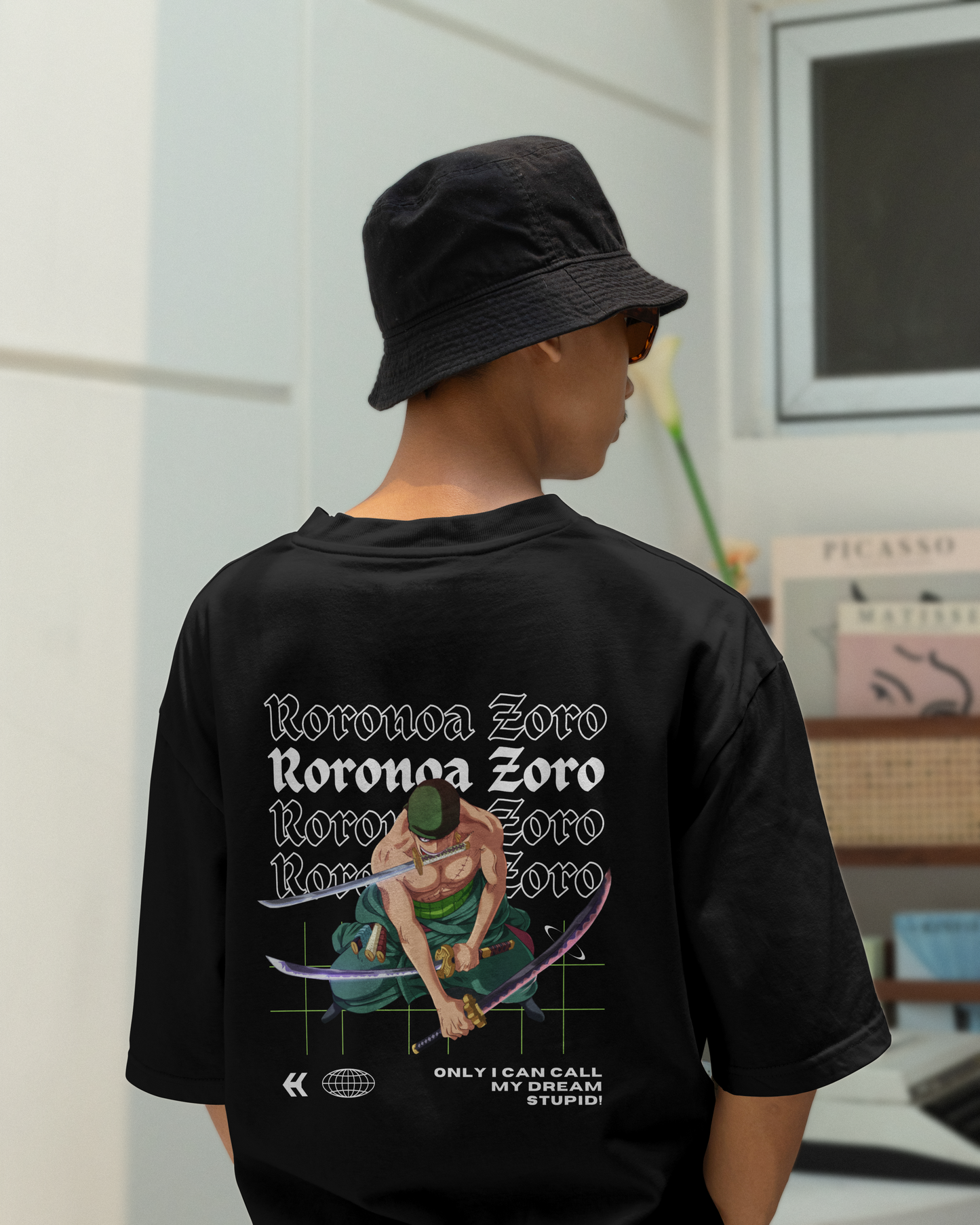 Roronoa Zoro Ultimate Anime Oversized T-Shirt