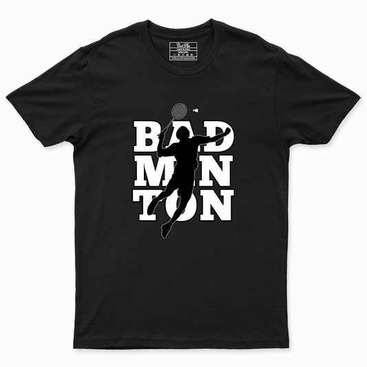 Badminton Unisex Designer T-shirt