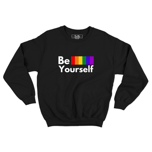 Be Yourself Lgbt Unisex Designer Sweatshirt