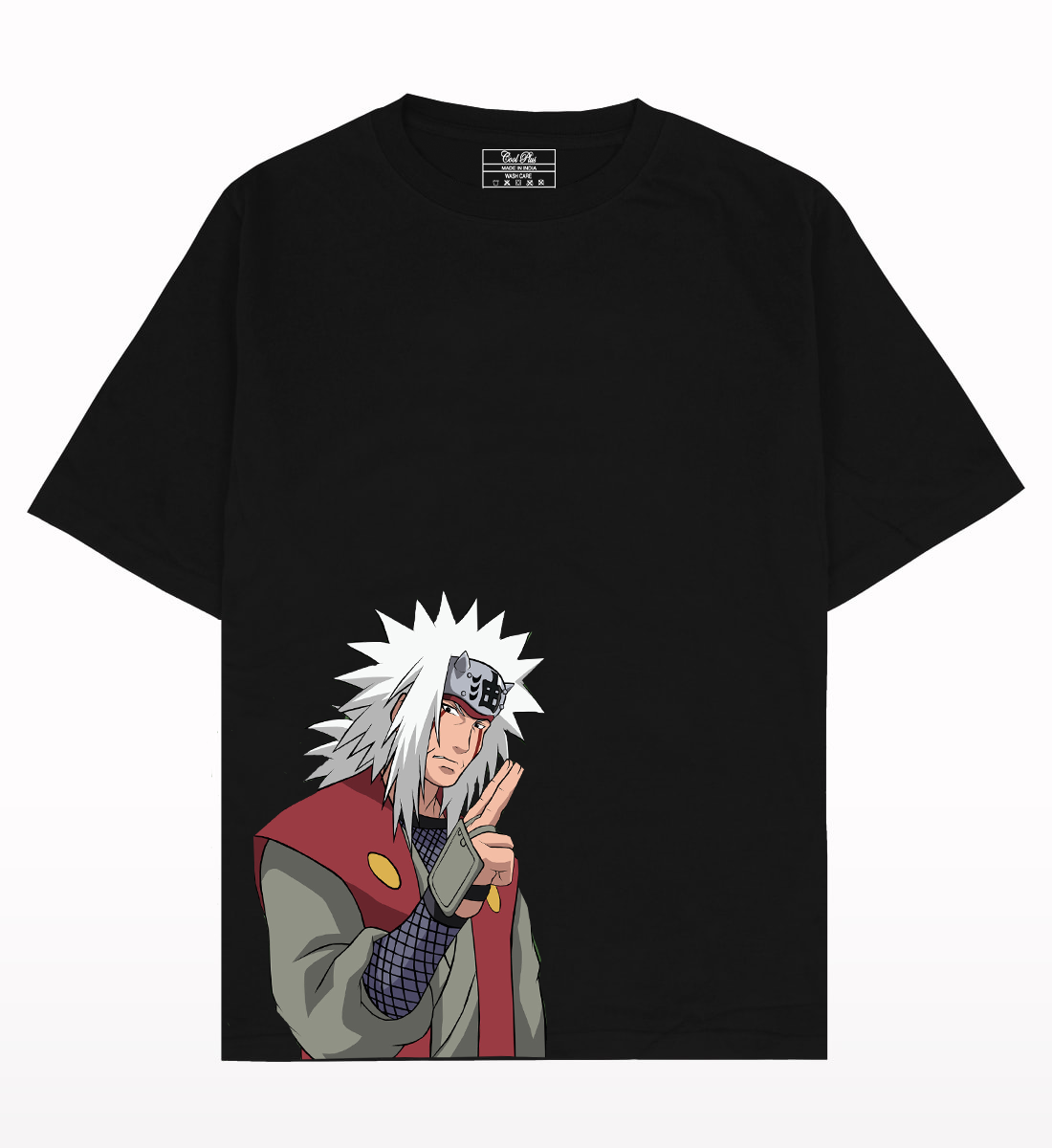 Jiraiya and Gamabunta Anime Oversized T-Shirt