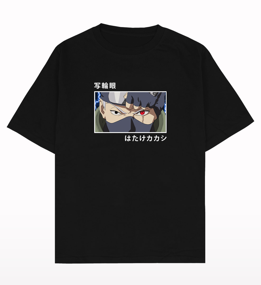 Kakashi Eye Anime Oversized T-Shirt