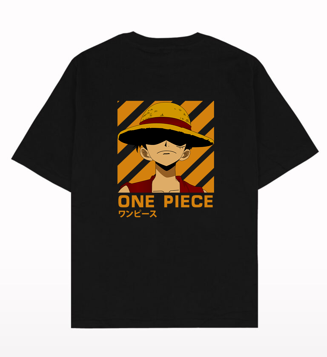 Monkey D. Luffy One Piece Anime Oversized T-Shirt